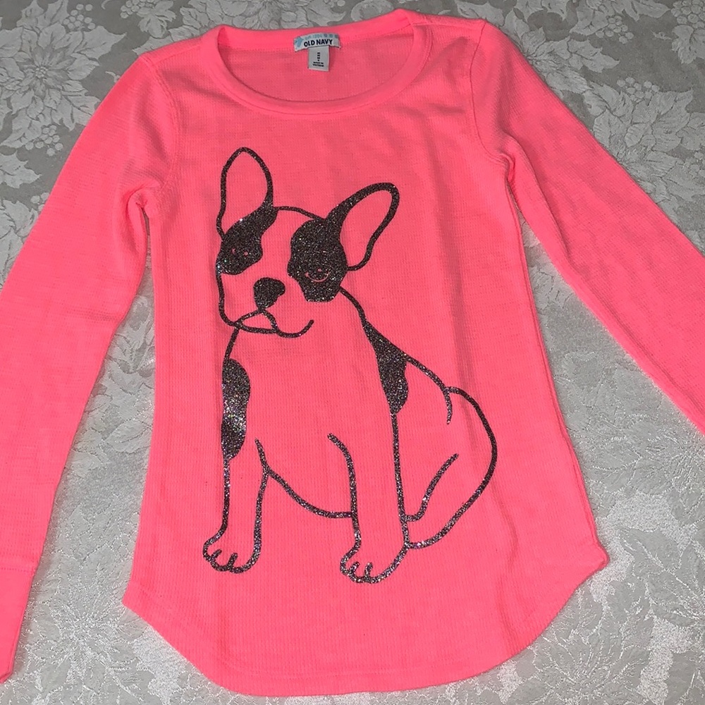 Old Navy Pink Frenchie Top